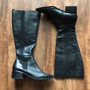 Bleecker & Bond Leather Knee-High Boots